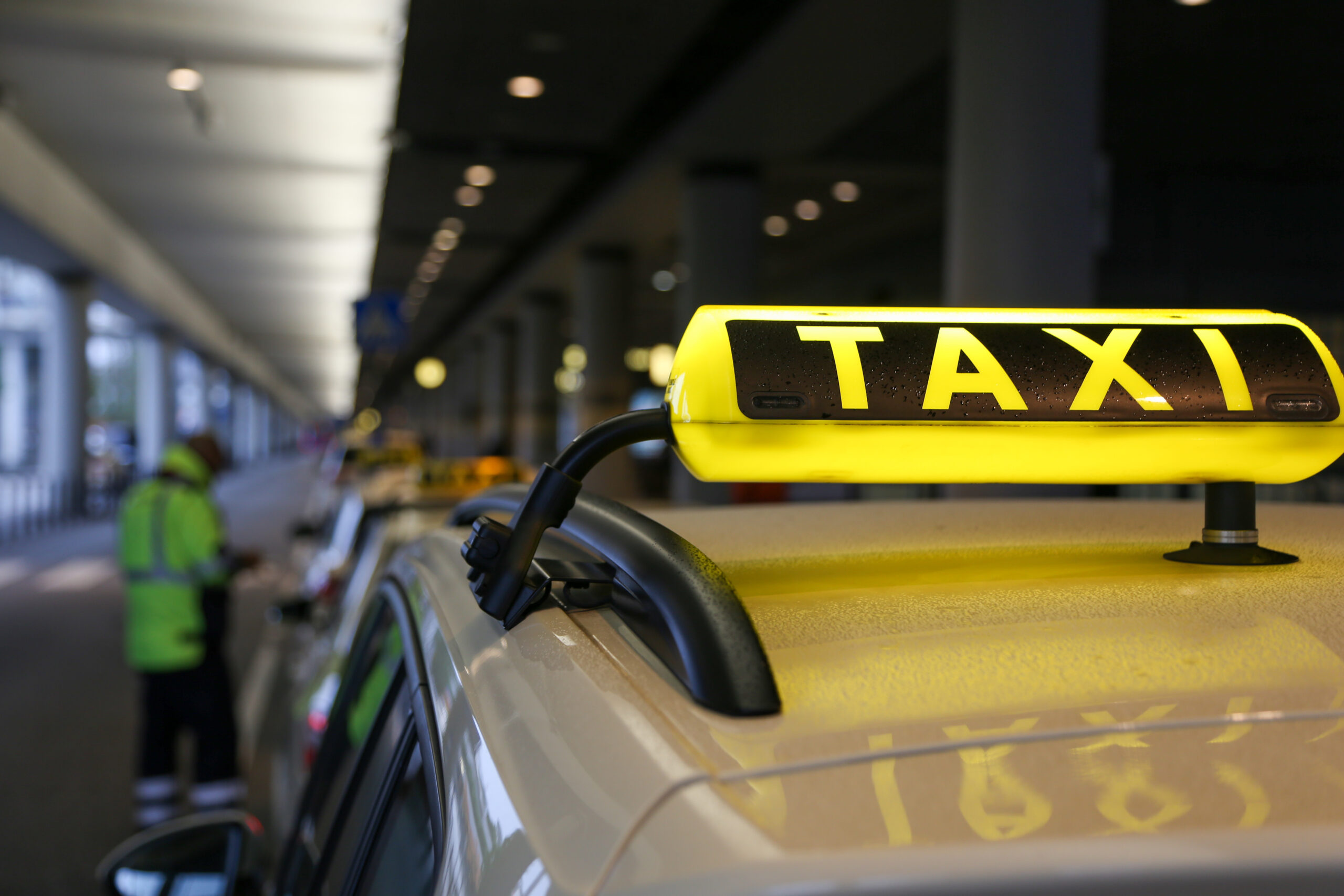 close-up-yellow-sign-car